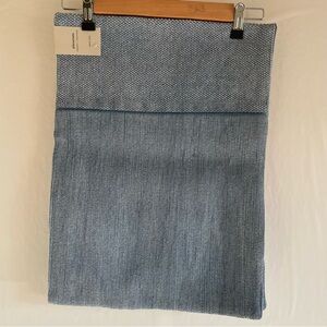 West Elm Blue Canvas Placemats 2 pieces